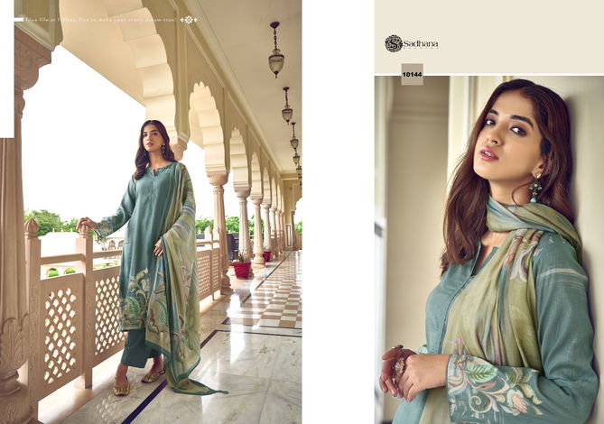 Norah By Sadhana Muslin Silk Digital Printed Salwar Kameez Wholesale Price In Surat